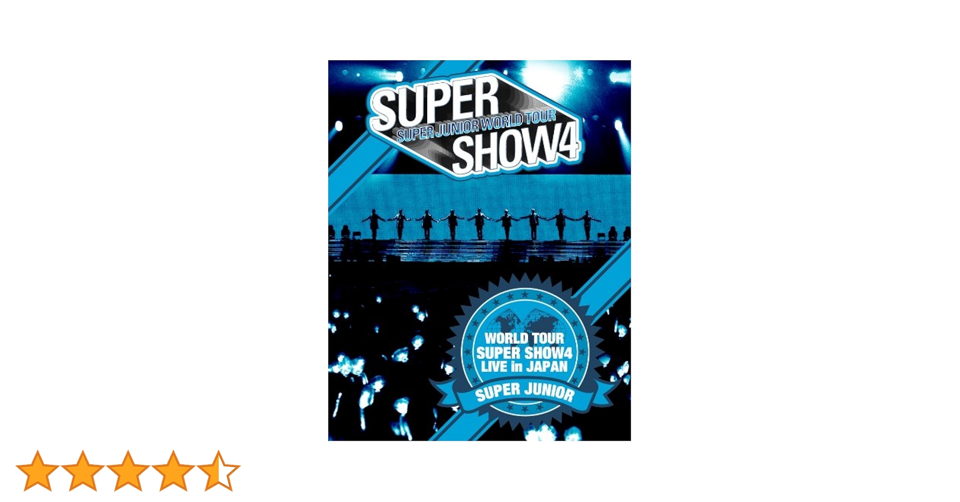 Amazon.co.jp: SUPER JUNIOR WORLD TOUR SUPER SHOW4 LIVE in